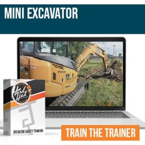 MINI EXCAVATOR train the trainer