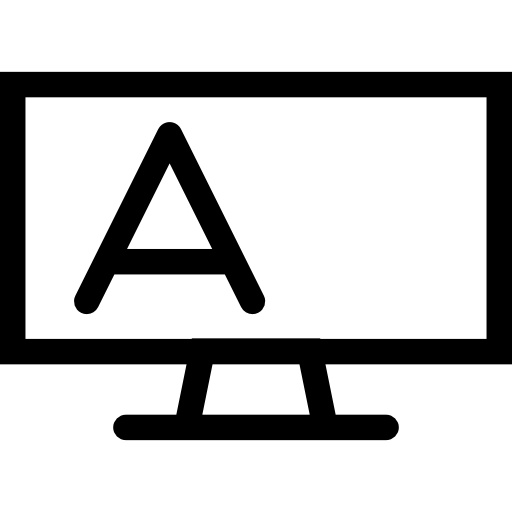 projector screen icon