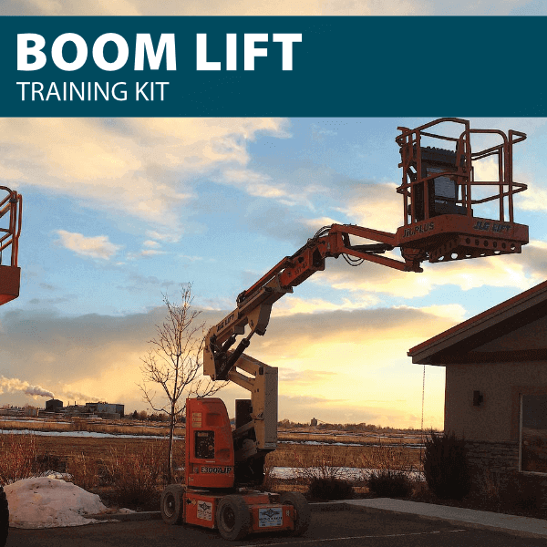 Boom Lift Training Hard Hat Training DIY KIT, ONLINE, ONSITE