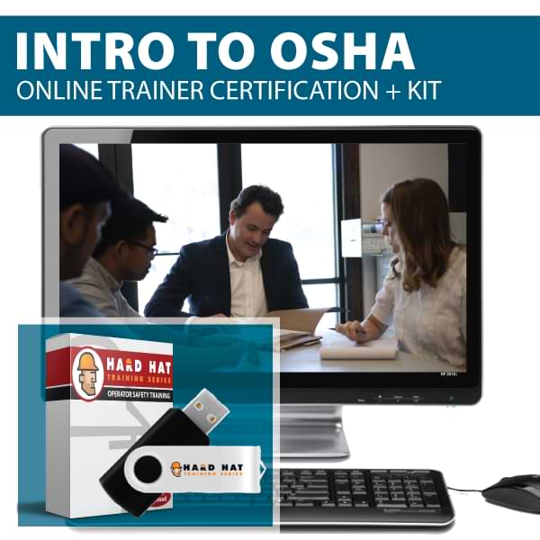 Intro to OSHA Train the Trainer Lifetime Certification OSHA Compliant