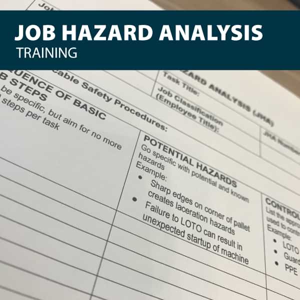 Job Hazard Analysis (JHA) Training Hard Hat Training